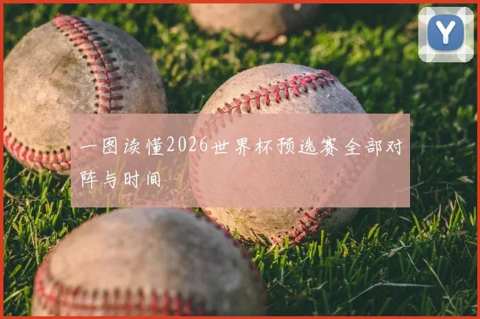 一图读懂2026世界杯预选赛全部对阵与时间